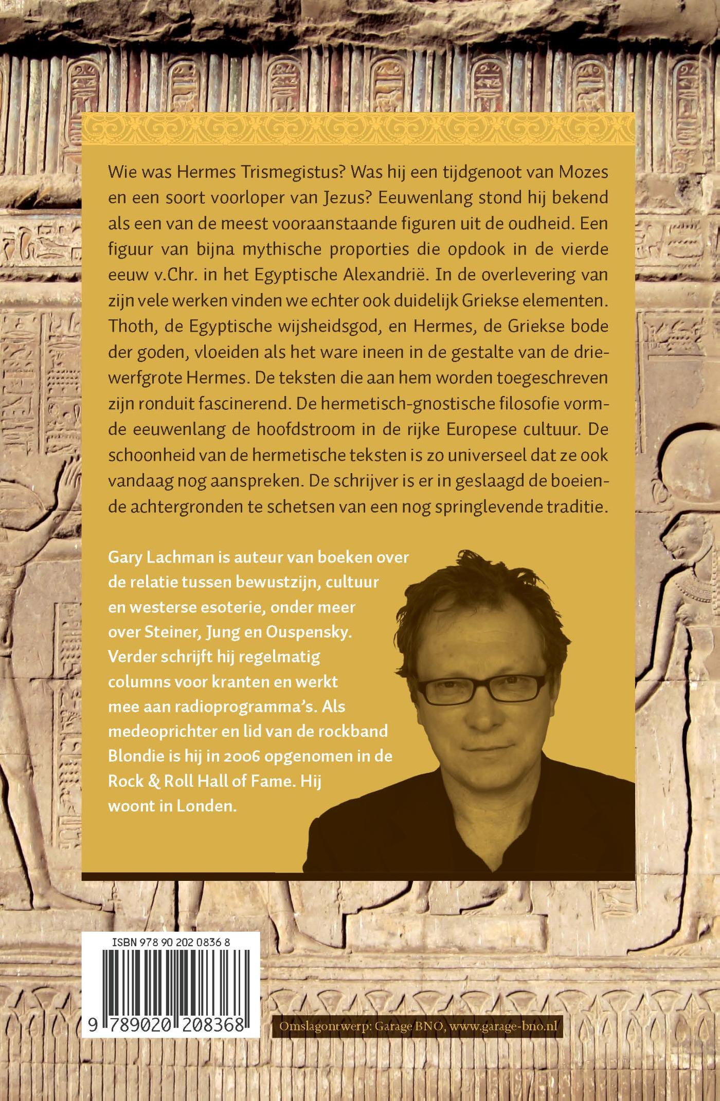 Achterkant van Hermes Trismegistus