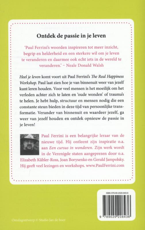 Achterkant van Heel je leven