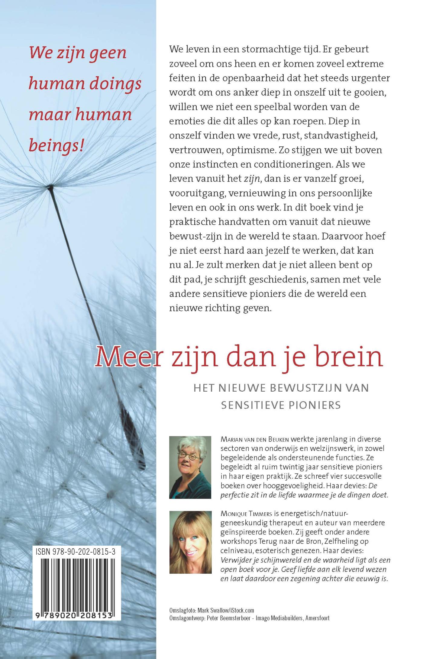 Achterkant van Meer zijn dan je brein