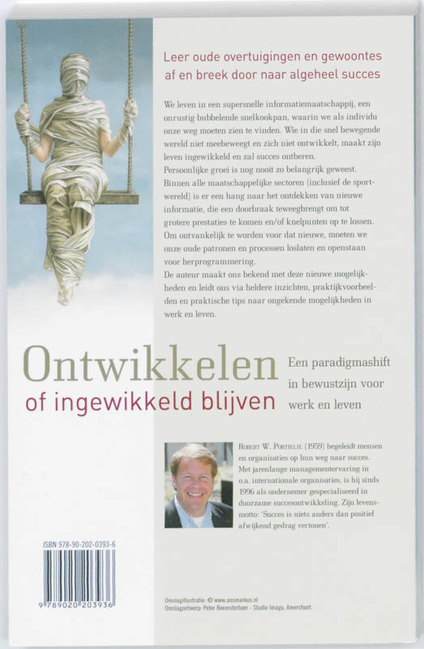 Achterkant van Ontwikkelen of ingewikkeld blijven