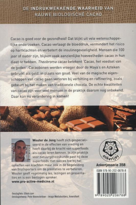 Achterkant van Cacao