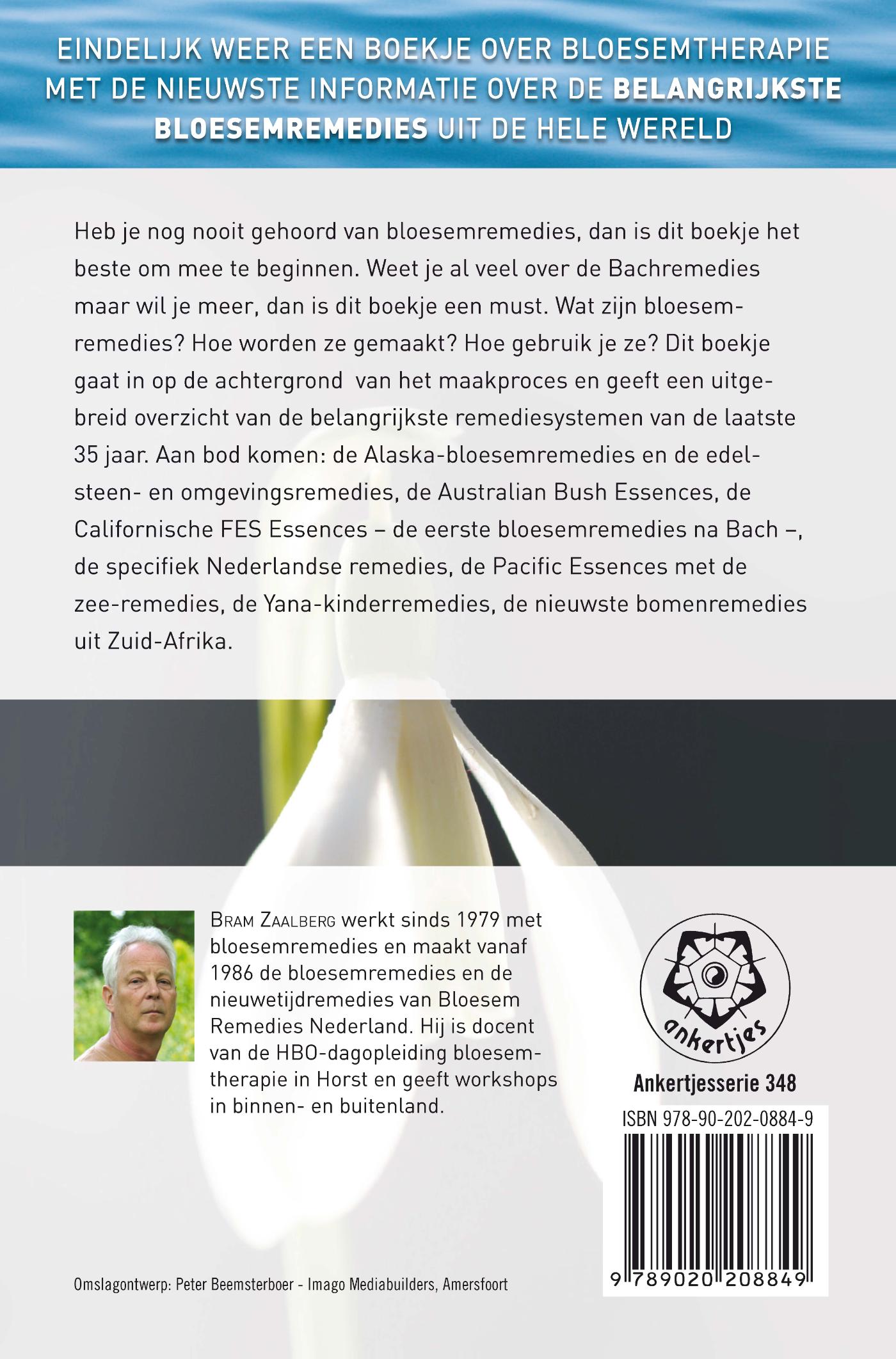 Achterkant van Bloesemtherapie