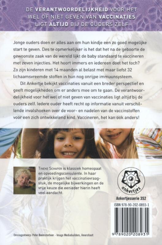 Achterkant van Vaccinaties