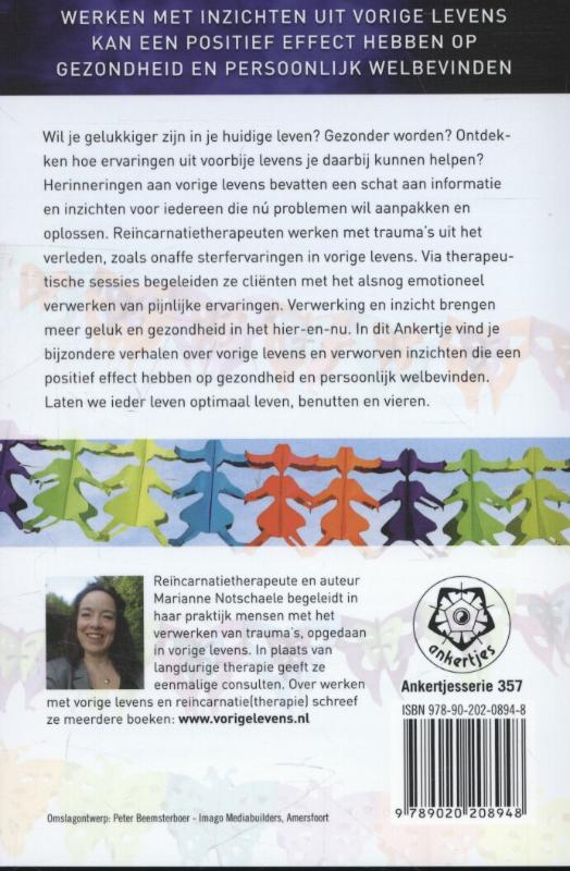Achterkant van Reincarnatieverhalen