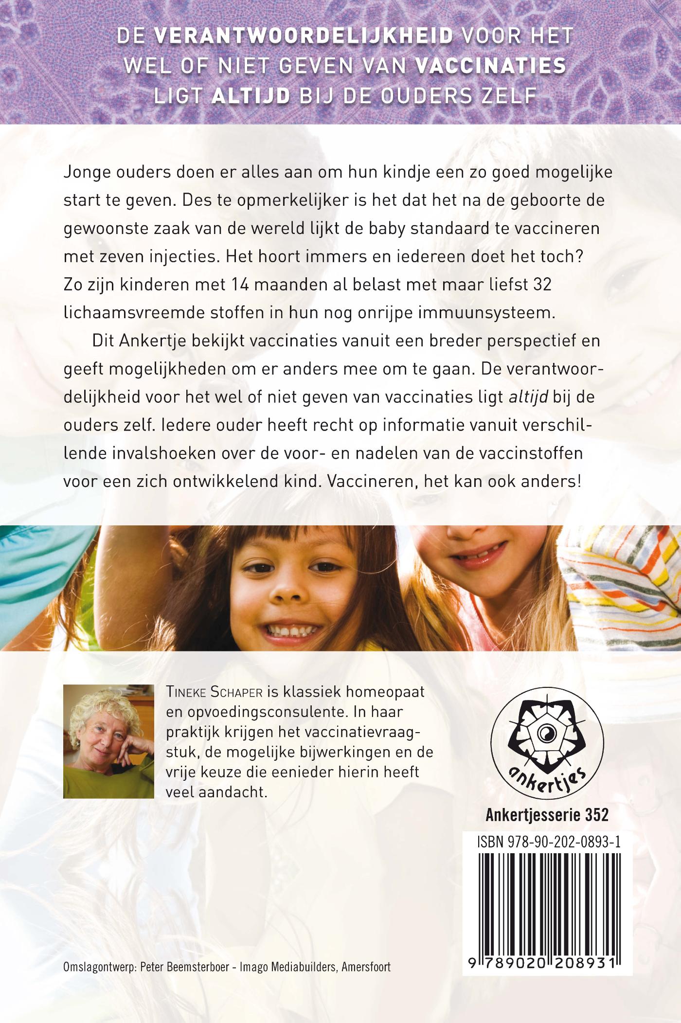 Achterkant van Vaccinaties