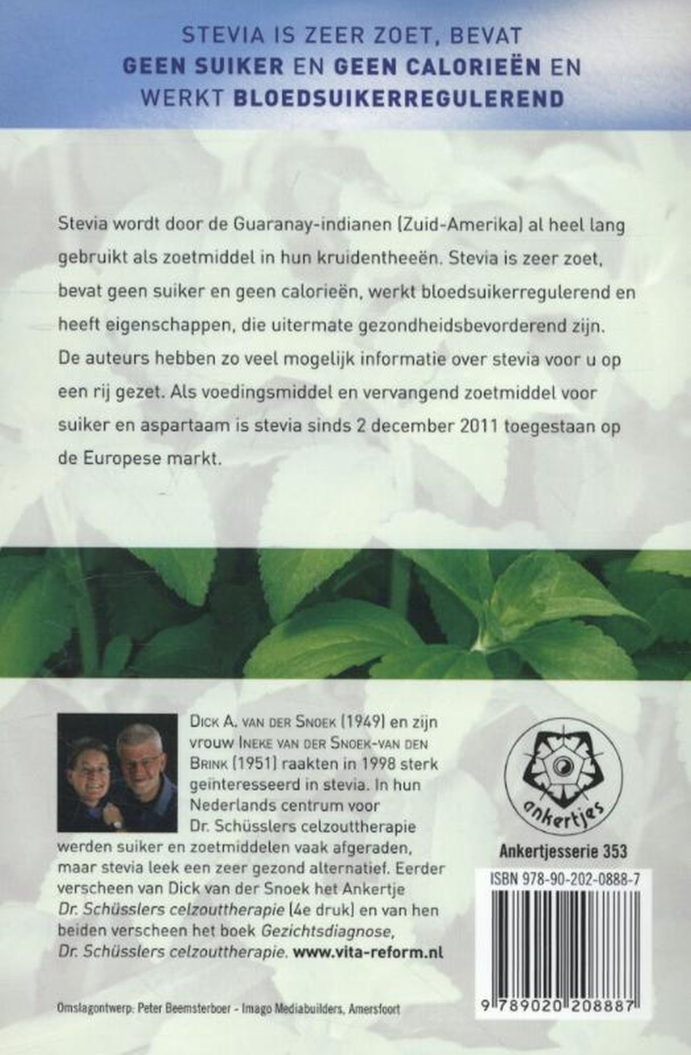 Achterkant van Stevia