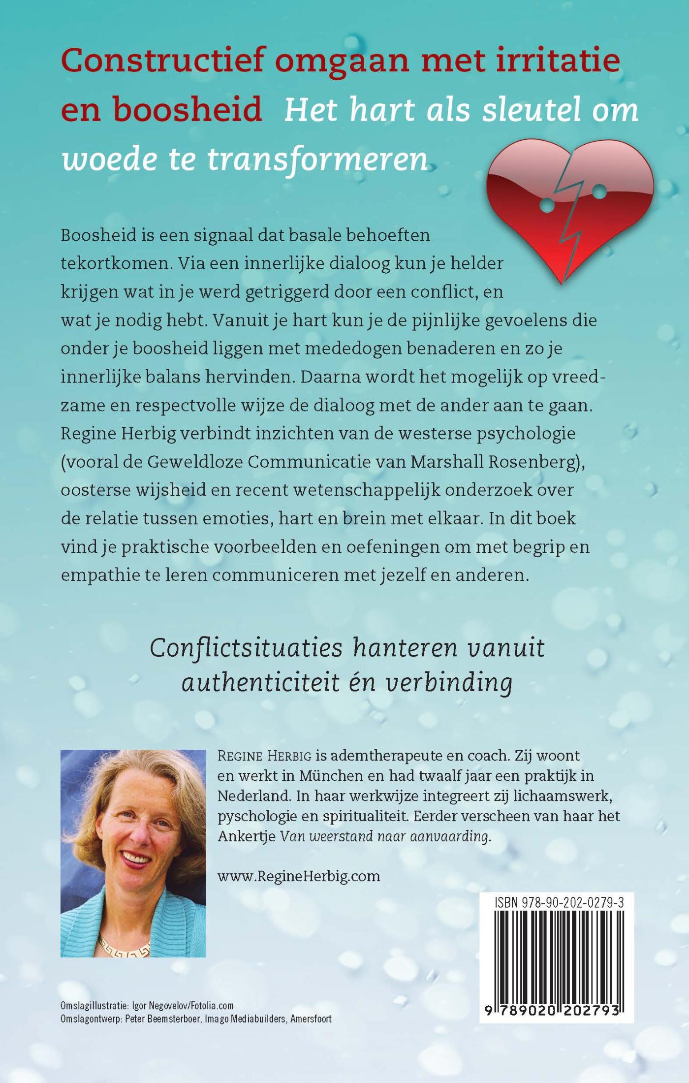 Achterkant van Constructief omgaan met irritatie en boosheid