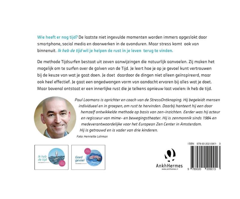 Achterkant van Ik heb de tijd