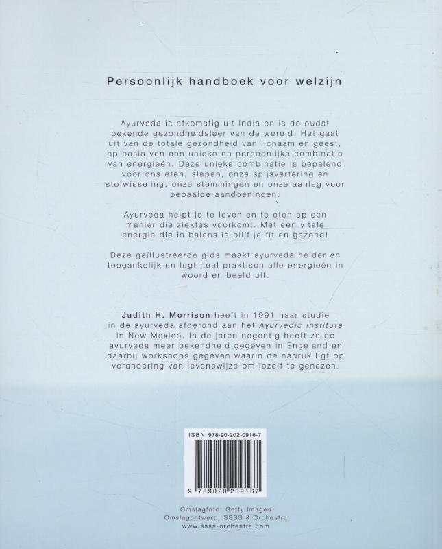Achterkant van Ayurveda in je leven
