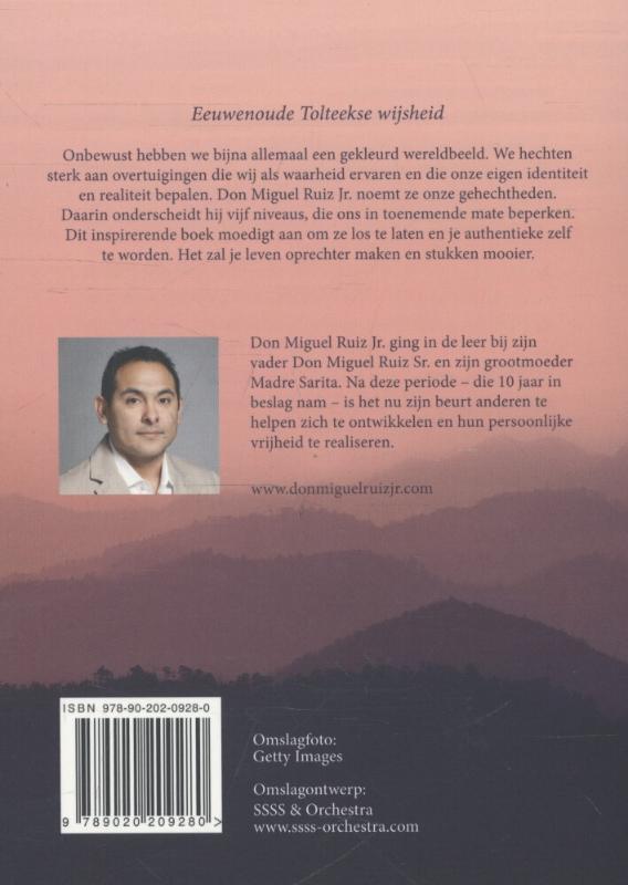 Achterkant van Vijf niveaus van gehechtheid