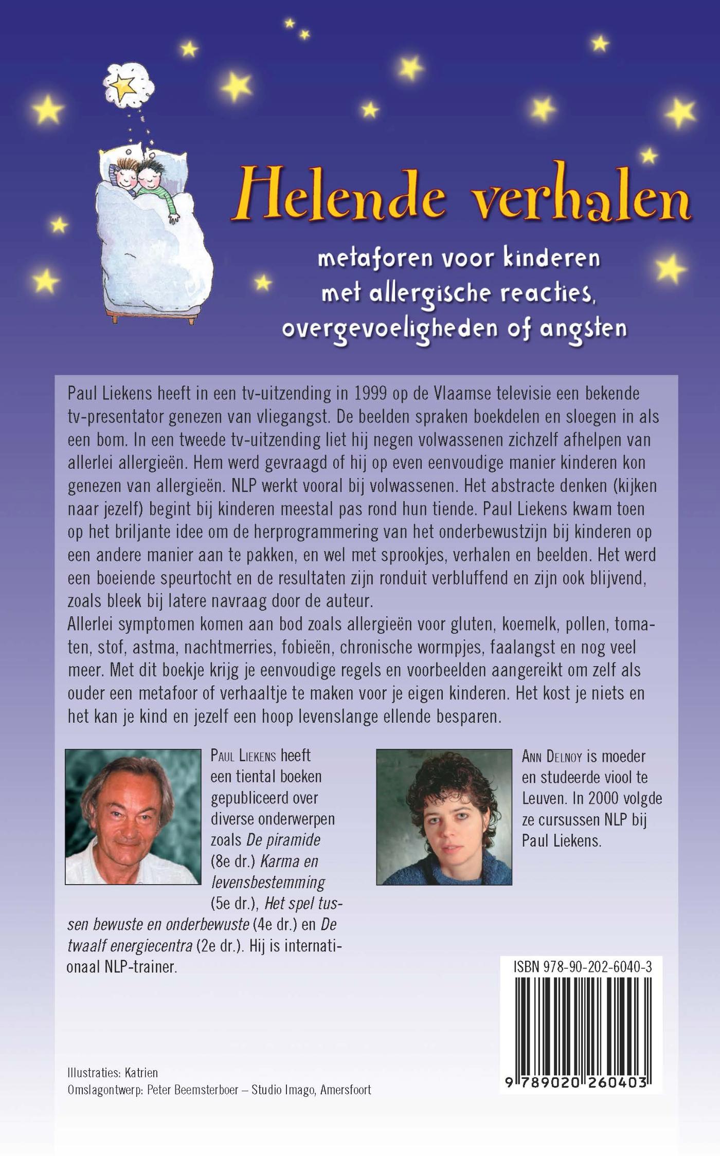 Achterkant van Helende verhalen voor kinderen