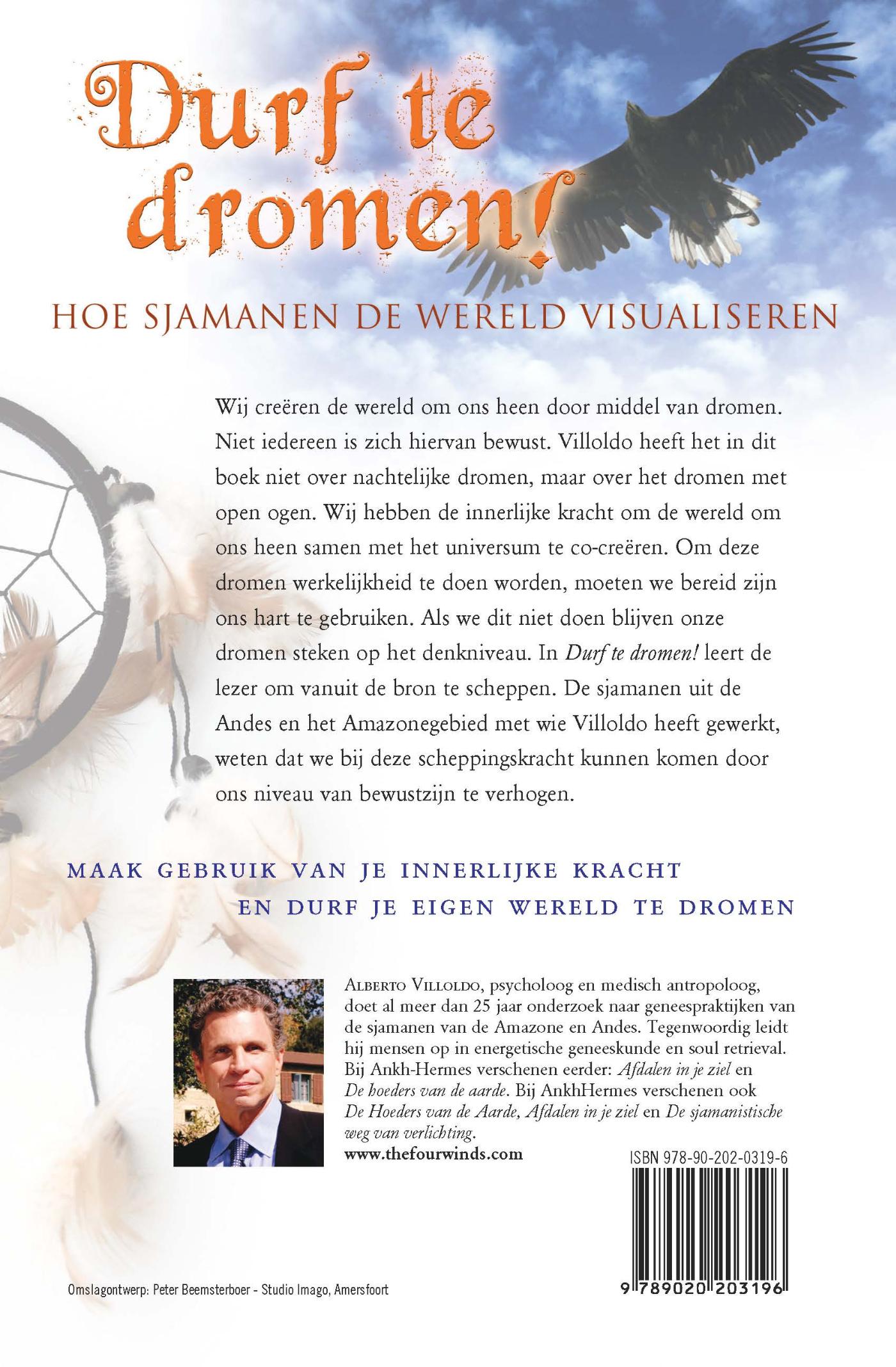Achterkant van Durf te dromen!