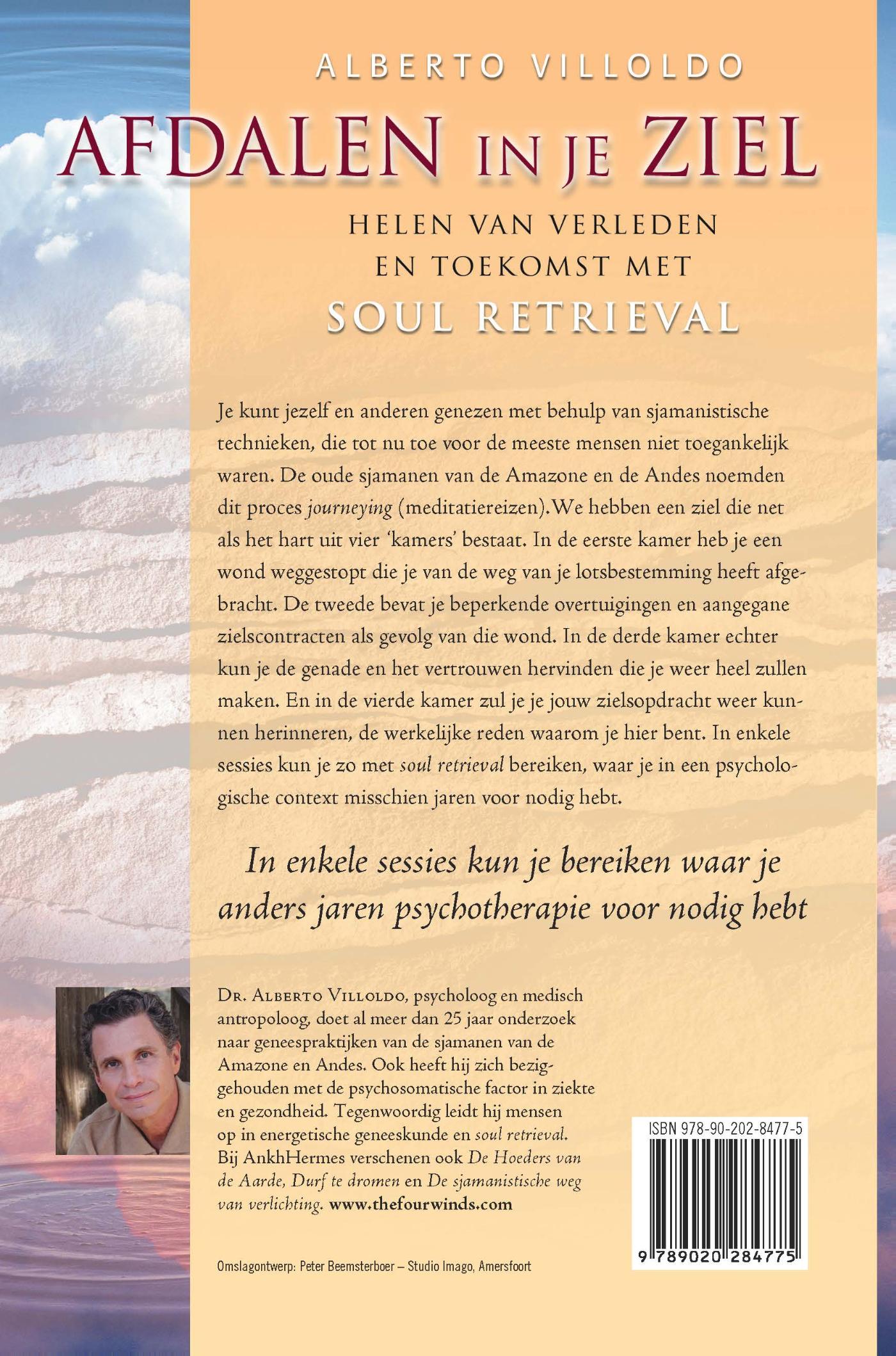 Achterkant van Afdalen in je ziel