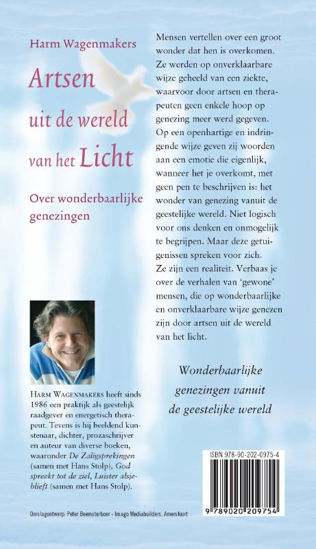 Achterkant van Artsen uit de wereld van het licht