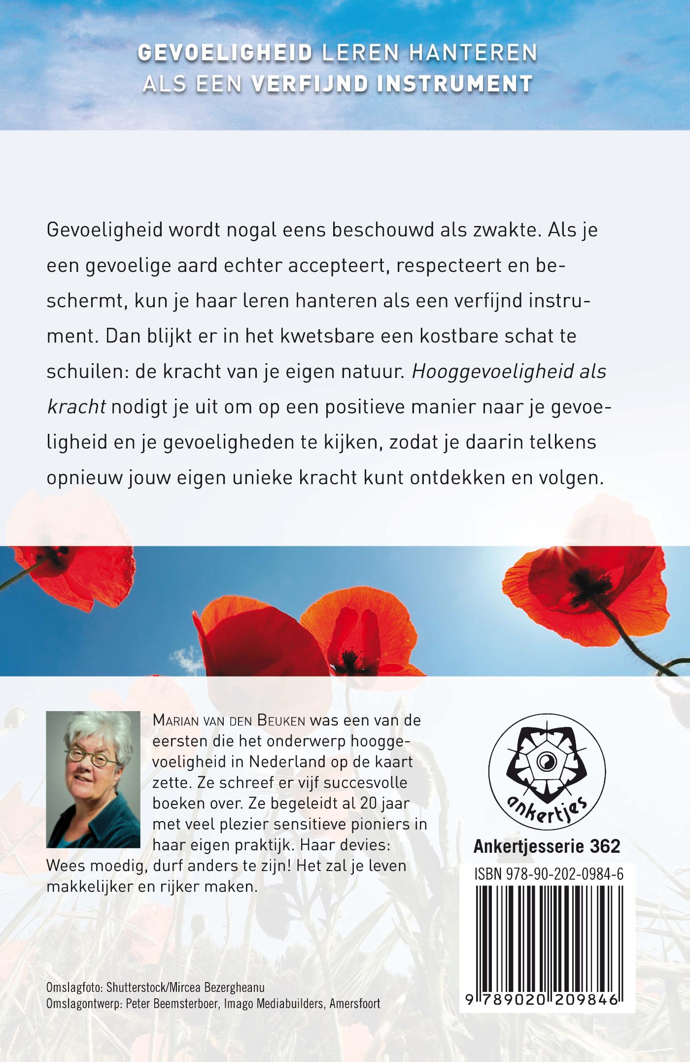 Achterkant van Hooggevoeligheid als kracht