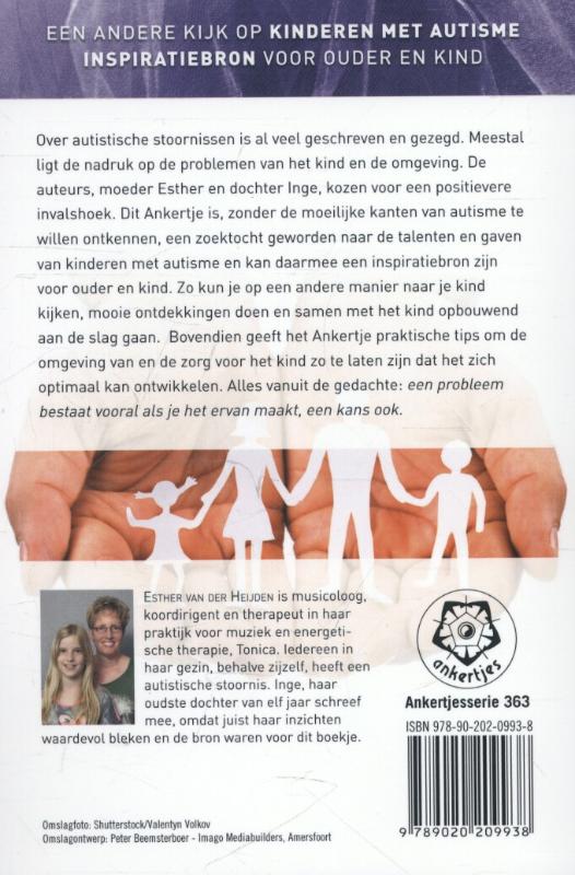 Achterkant van Autisme in het gezin