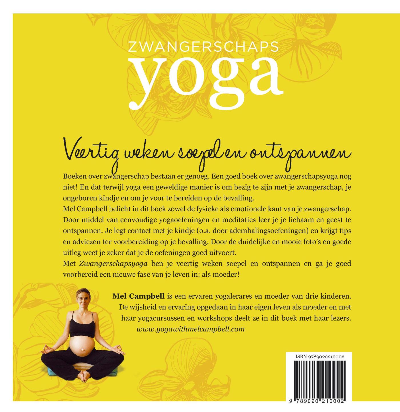 Achterkant van Zwangerschapsyoga