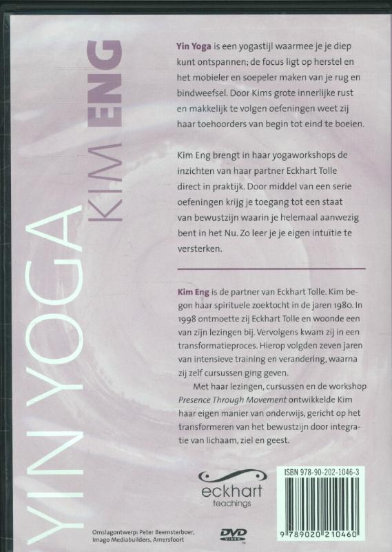 Achterkant van Yin Yoga
