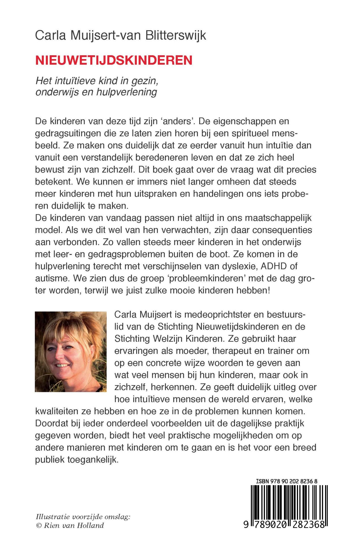 Achterkant van Nieuwetijdskinderen
