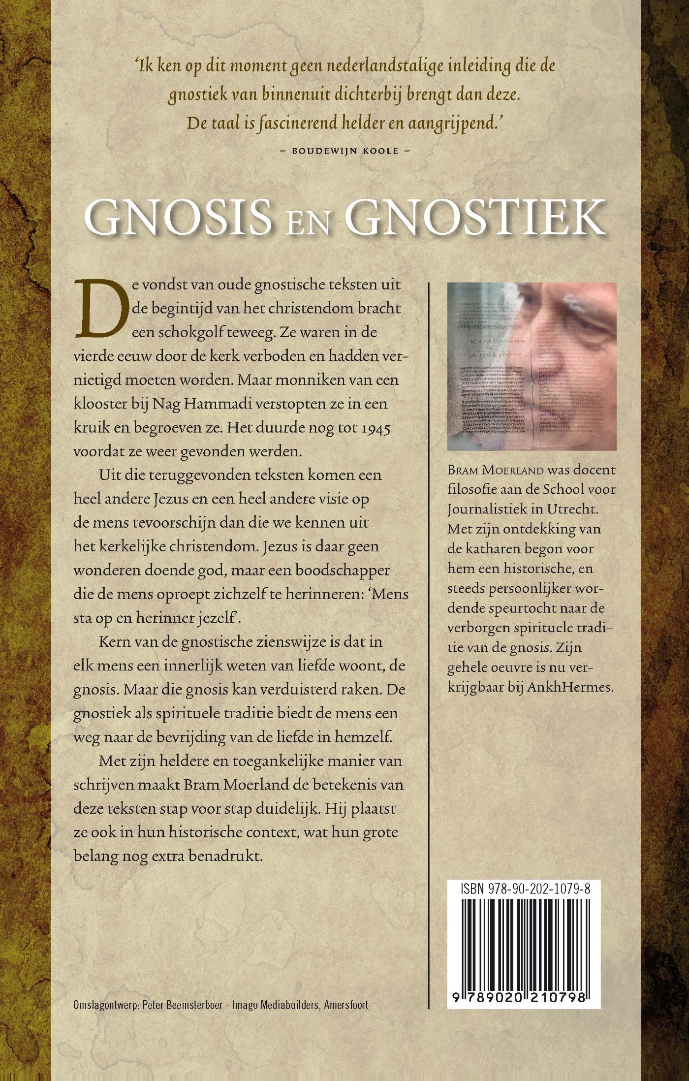 Achterkant van Gnosis en gnostiek