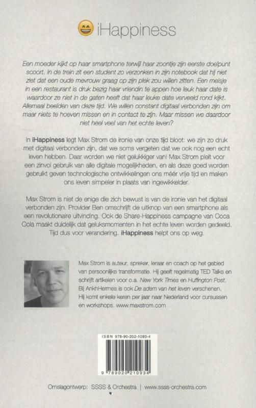 Achterkant van iHappiness