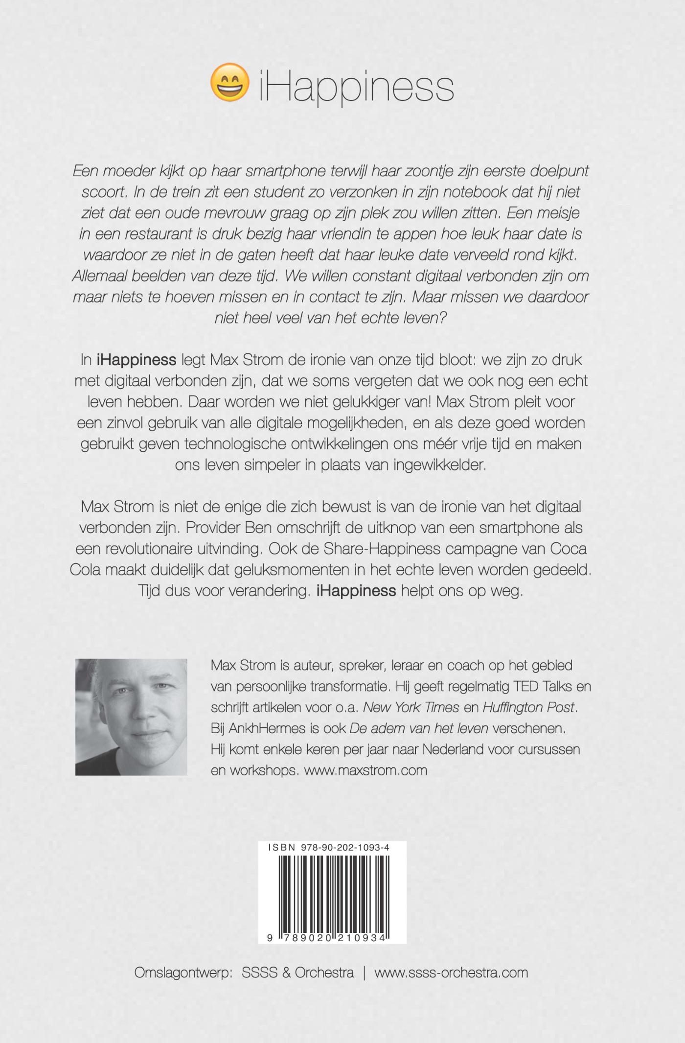 Achterkant van iHappiness