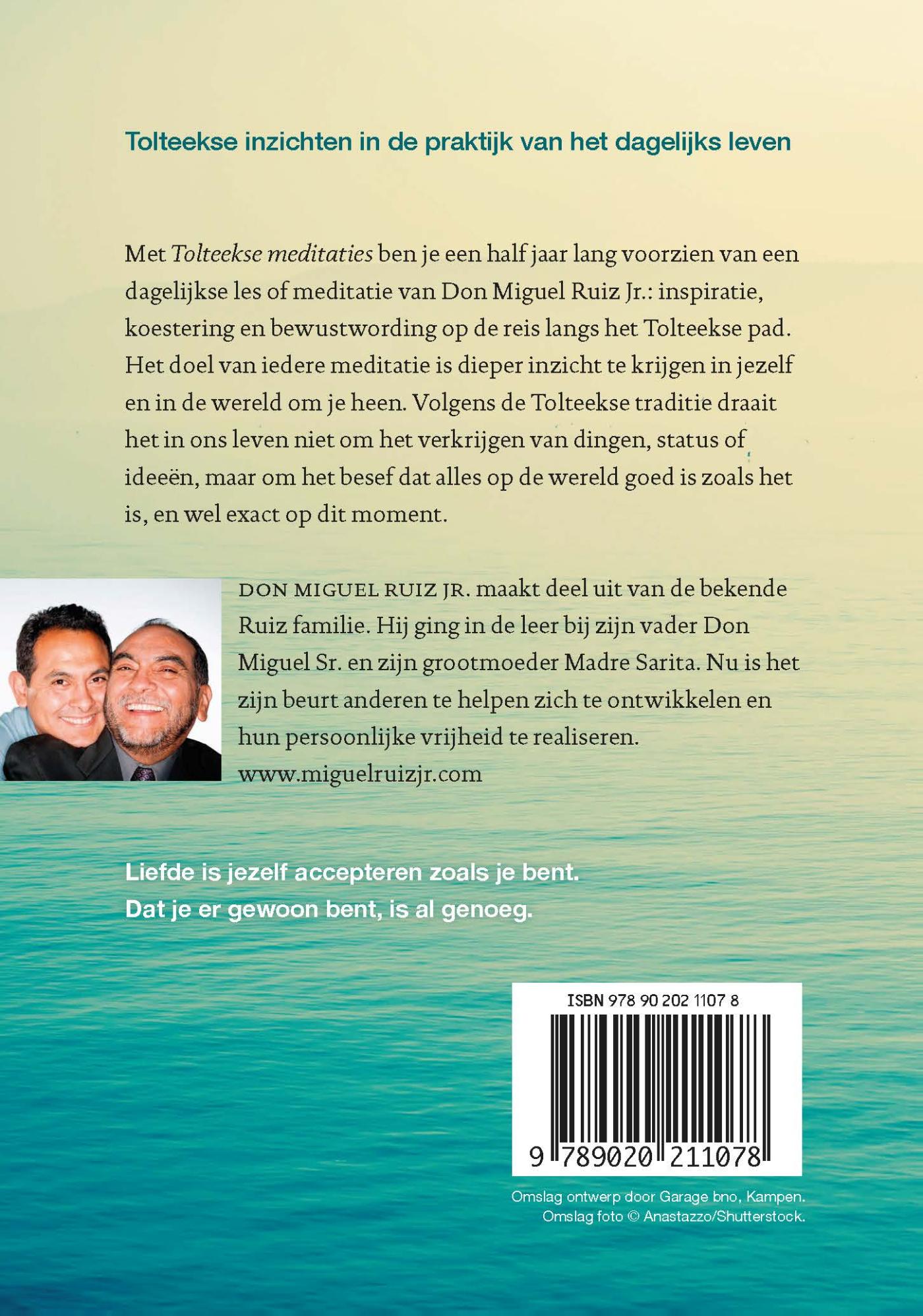 Achterkant van Tolteekse meditaties