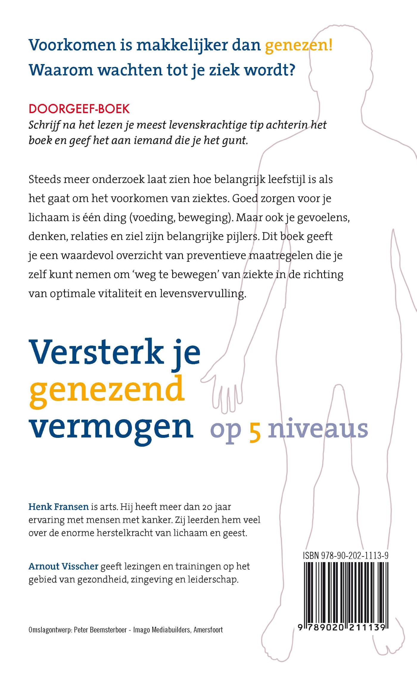 Achterkant van Versterk je genezend vermogen op 5 niveaus