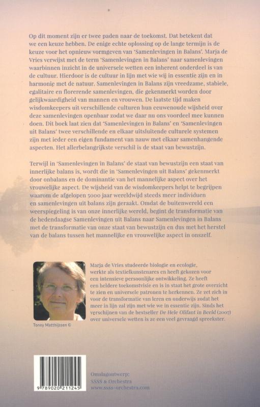 Achterkant van Samenlevingen in balans