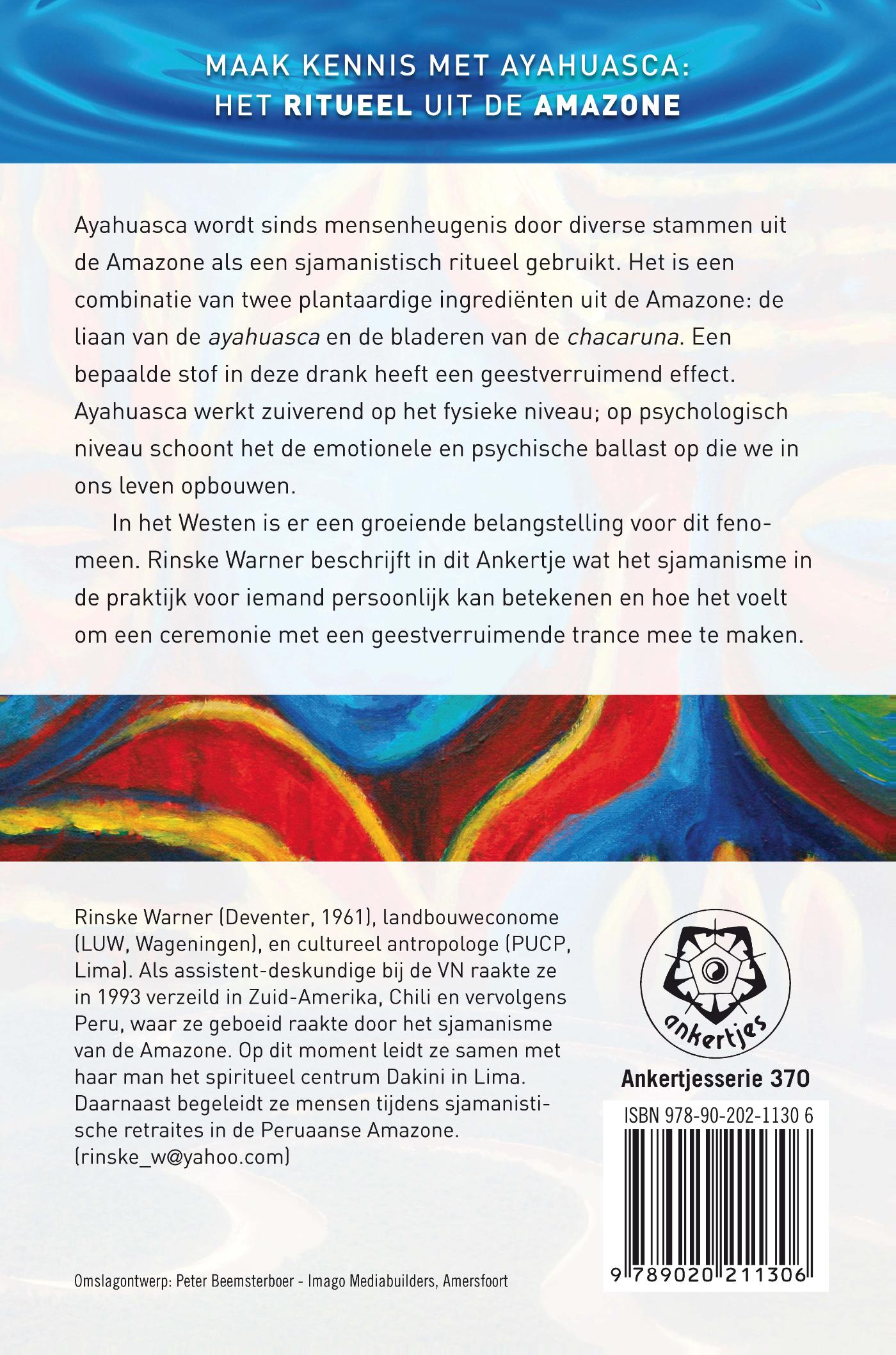 Achterkant van Ayahuasca