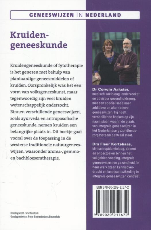 Achterkant van Kruidengeneeskunde