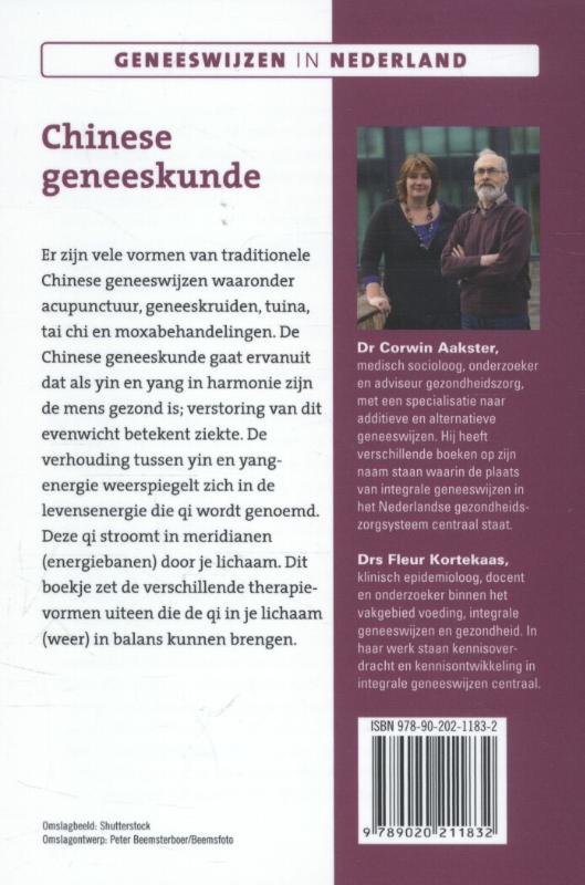 Achterkant van Chinese geneeskunde