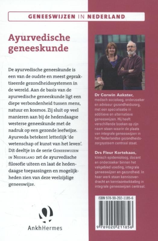 Achterkant van Ayurvedische geneeskunde
