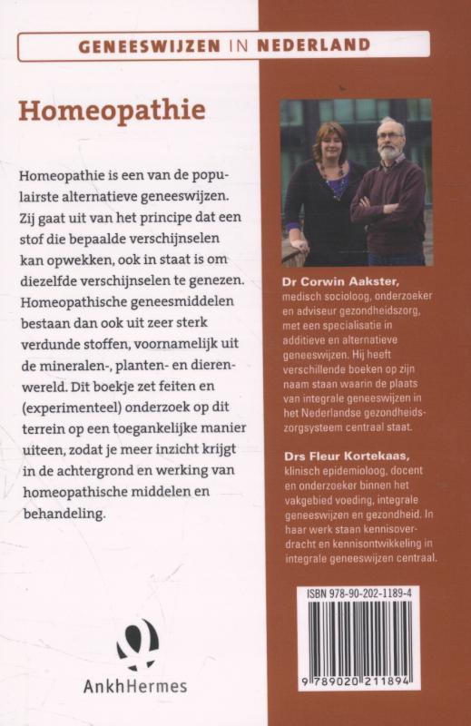 Achterkant van Homeopathie