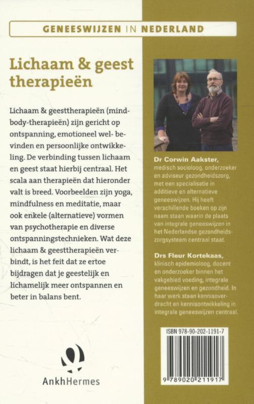Achterkant van Lichaam & geesttherapieën