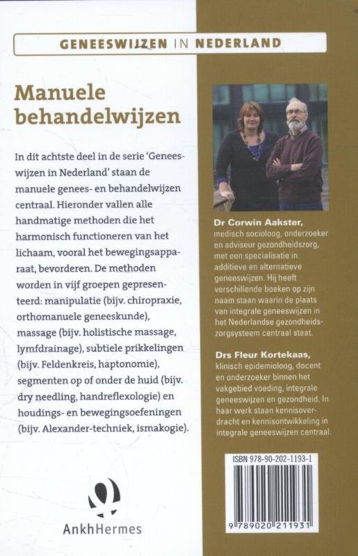 Achterkant van Manuele behandelwijzen