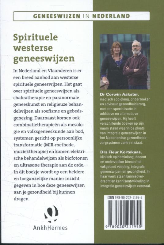 Achterkant van Spirituele westerse geneeswijzen