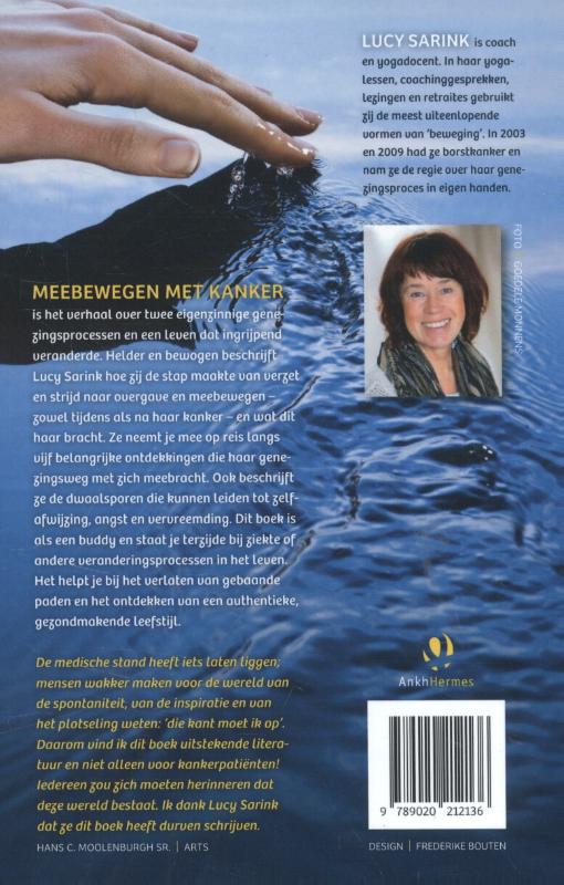Achterkant van Meebewegen met kanker