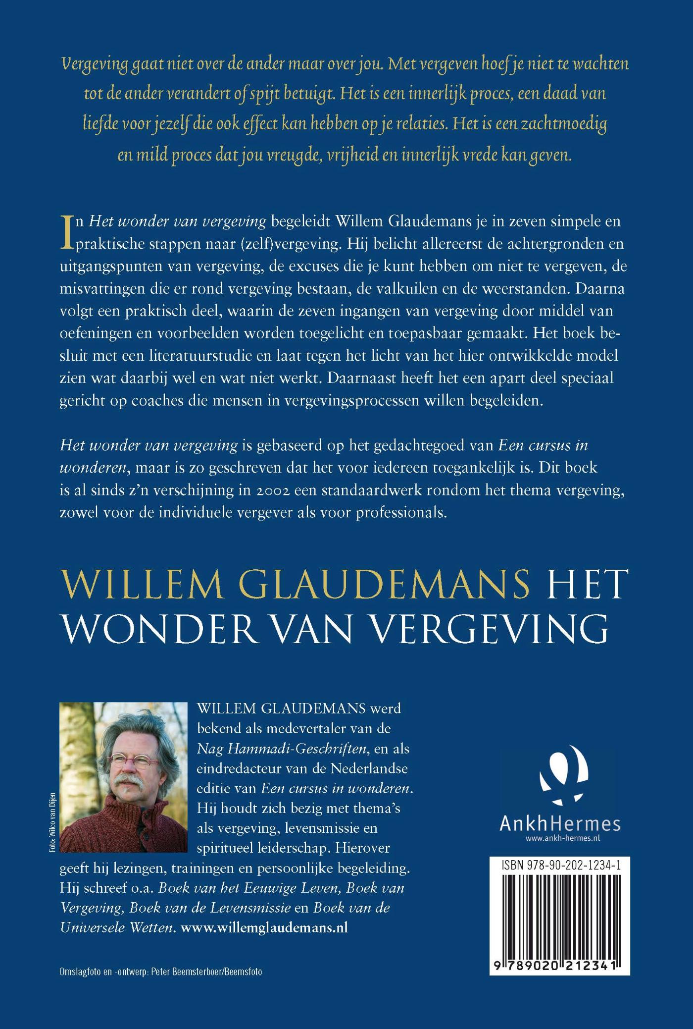 Achterkant van Het wonder van vergeving