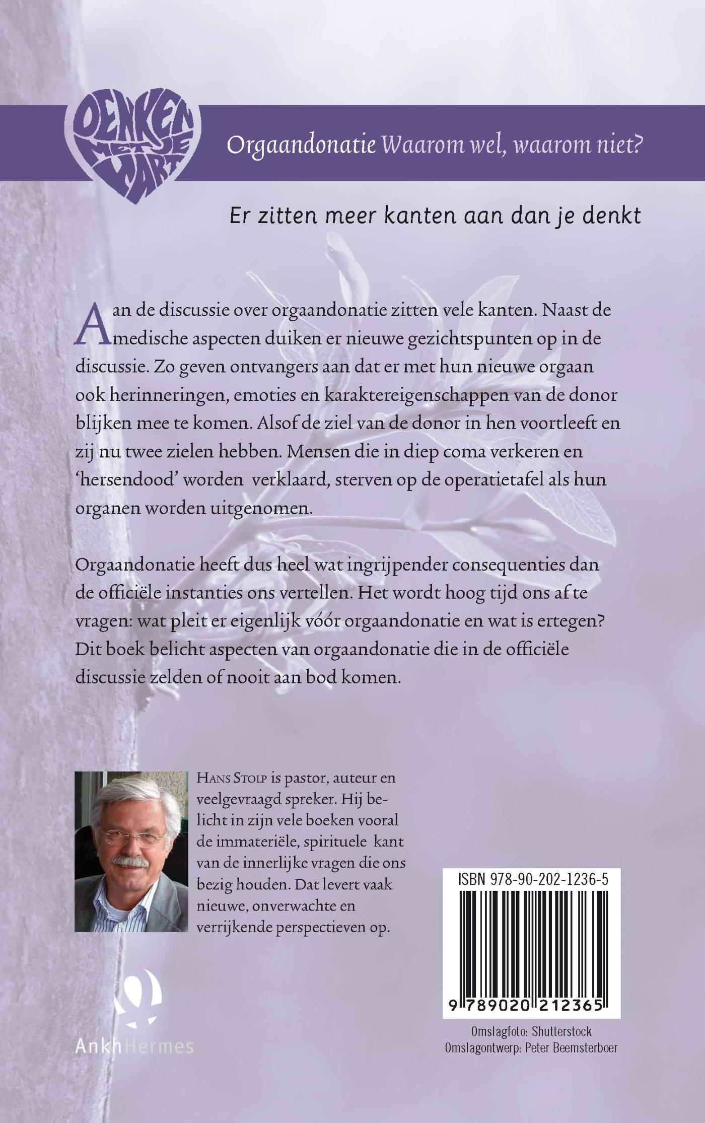 Achterkant van Orgaandonatie