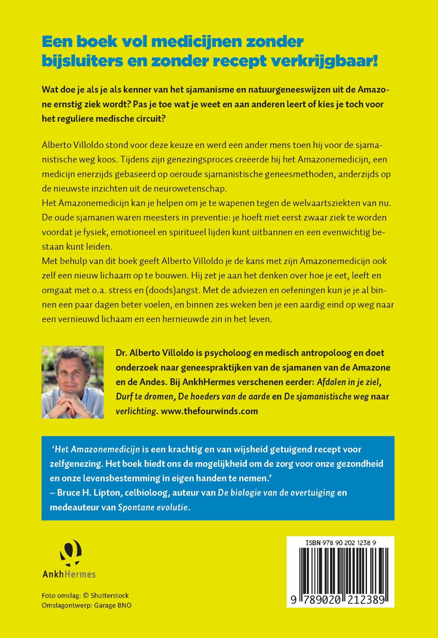 Achterkant van Het Amazonemedicijn