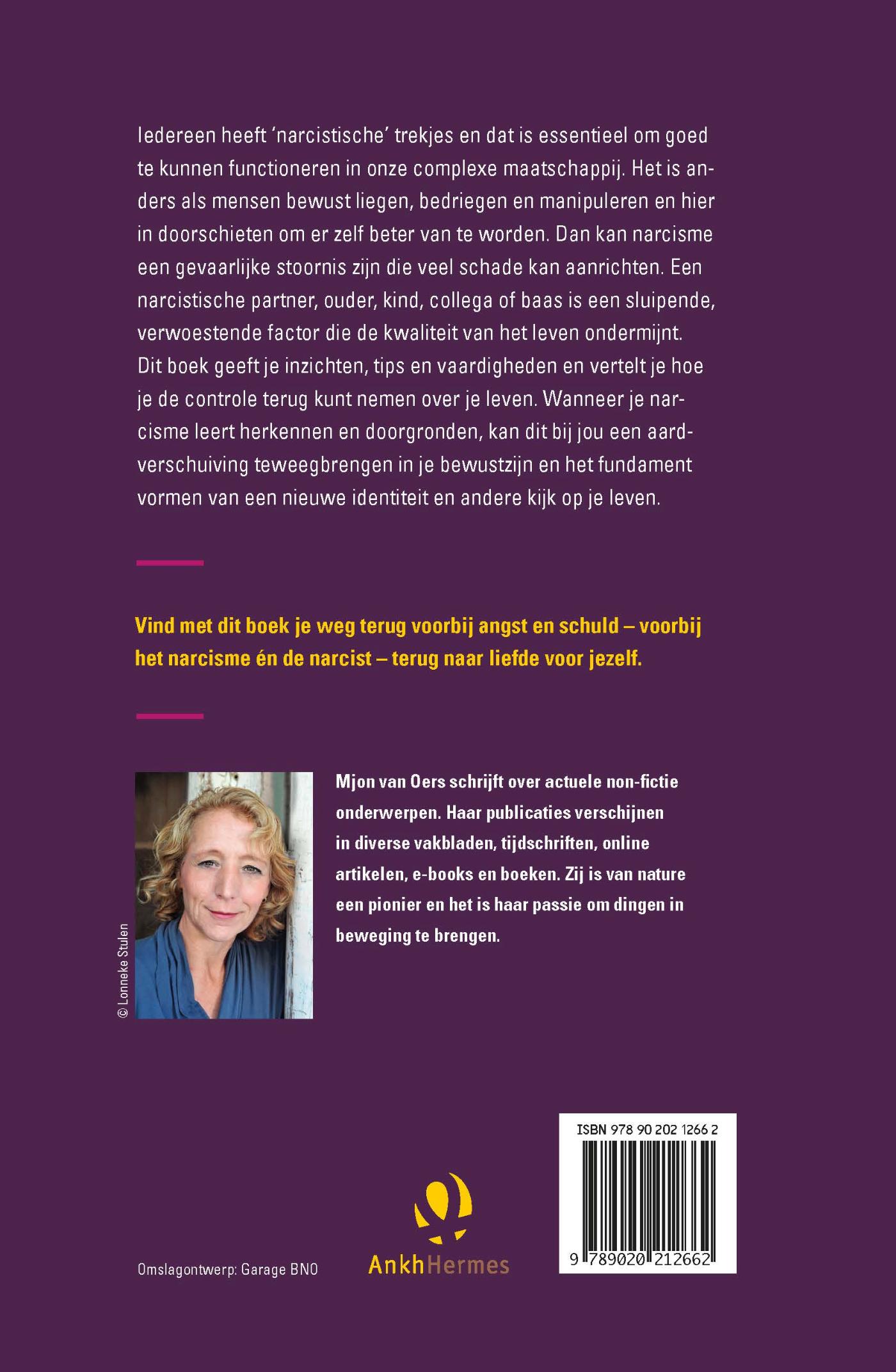 Achterkant van Voorbij het narcisme