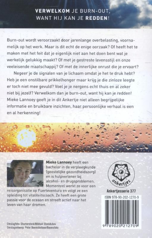 Achterkant van Burn-out