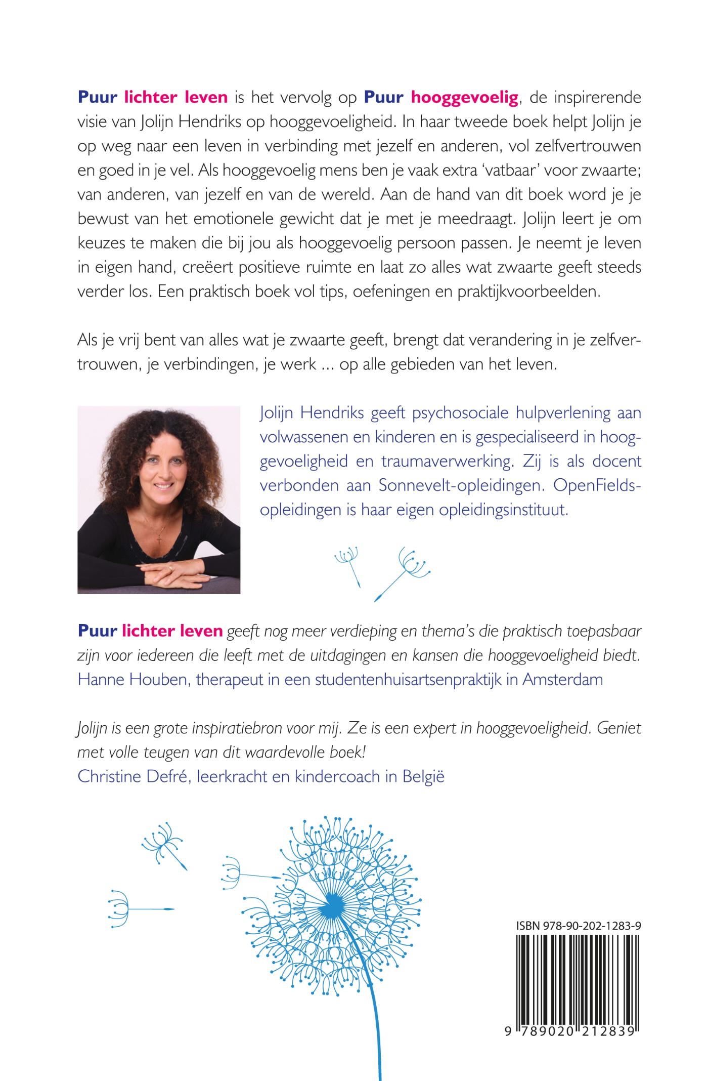 Achterkant van Puur lichter leven