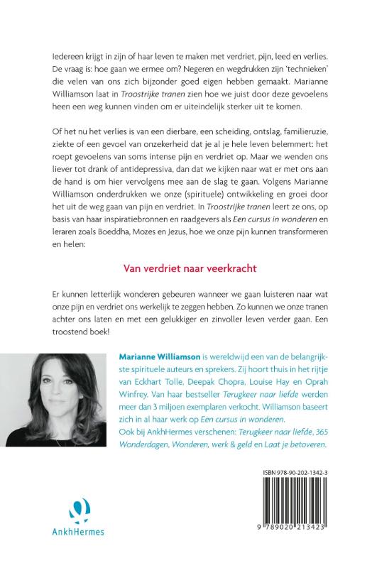 Achterkant van Troostrijke tranen
