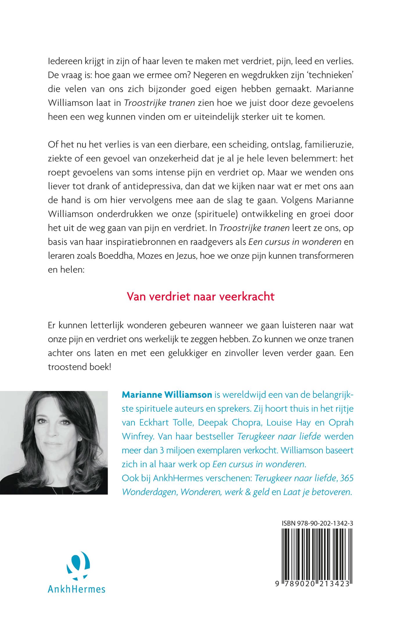 Achterkant van Troostrijke tranen