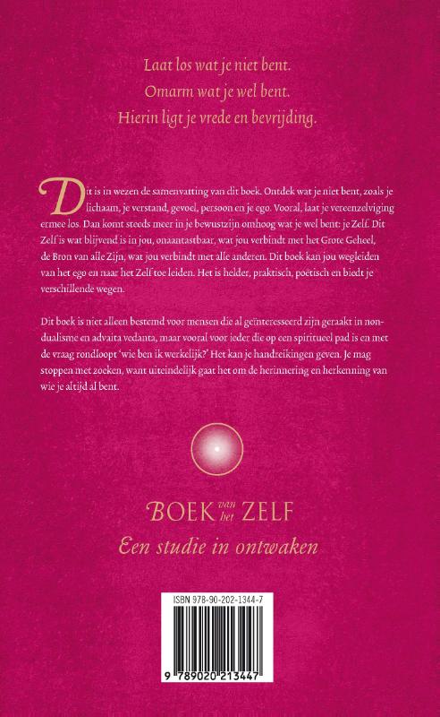 Achterkant van Boek van het Zelf