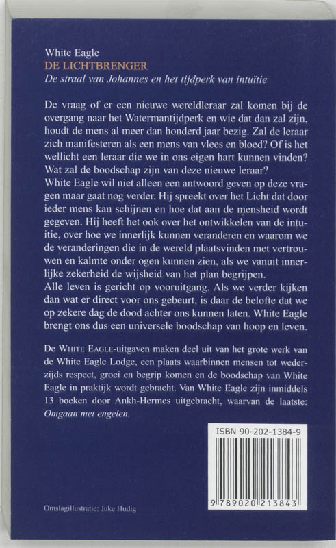 Achterkant van De lichtbrenger