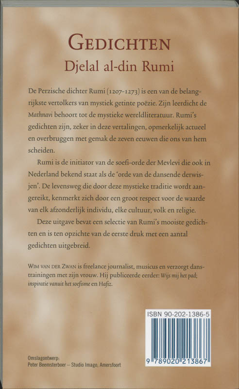 Achterkant van Gedichten