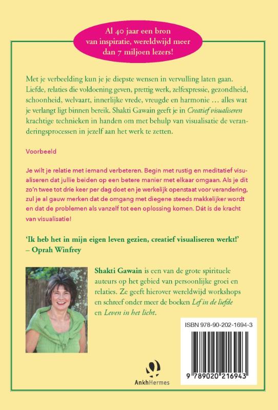 Achterkant van Creatief visualiseren
